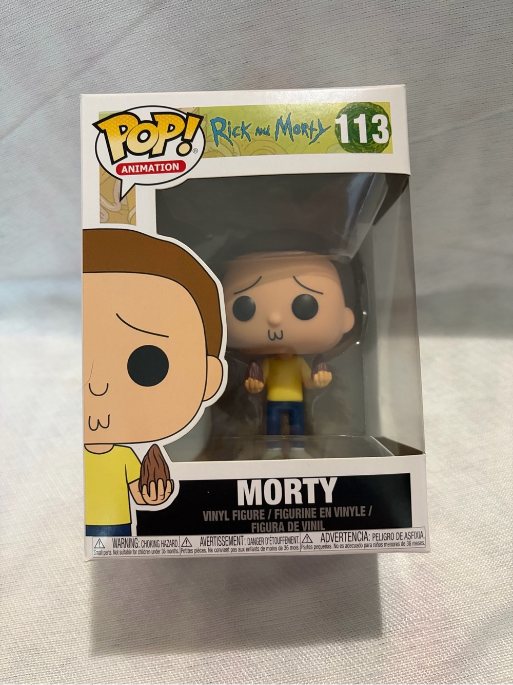 Funko Pop Rick and Morty Morty #113 Vinyl Figure